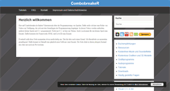 Desktop Screenshot of combobreaker.de